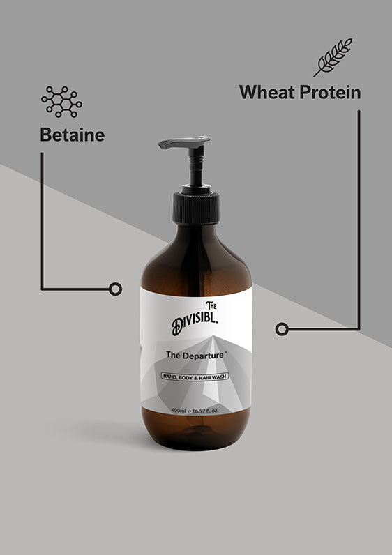 The Departure - Hand Hair Body Wash - With its certifications of Nut Free and Vegan Friendly