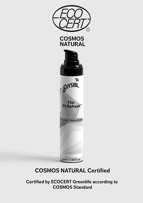 The F5 Refresh - Hyaluronic Face Cream for Men - Certified Natural