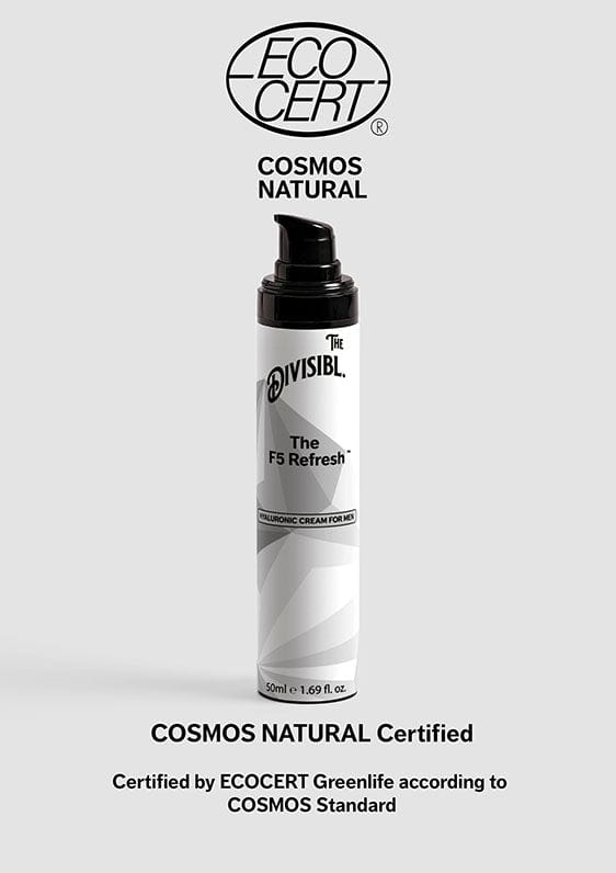 The F5 Refresh - Hyaluronic Face Cream for Men - Certified Natural