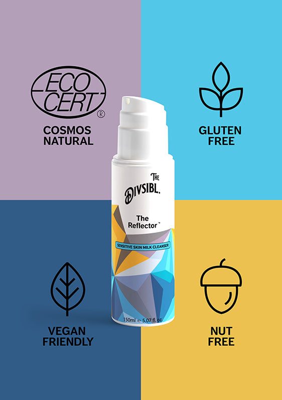 The Reflector - Sensitive Skin Milk Cleanser - With its certifications of Nut Free, Gluten Free and Vegan Friendly
