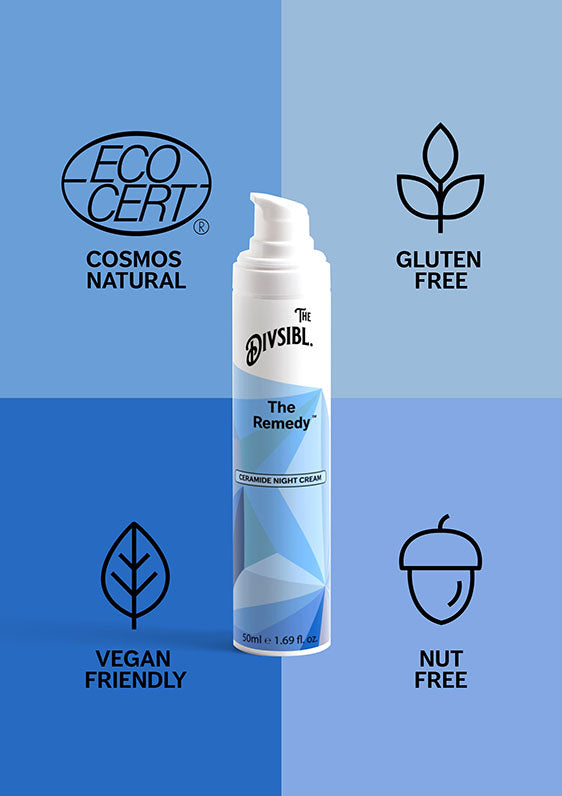 The Remedy - Ceramide Night Cream - With its certifications of Nut Free, Gluten Free and Vegan Friendly