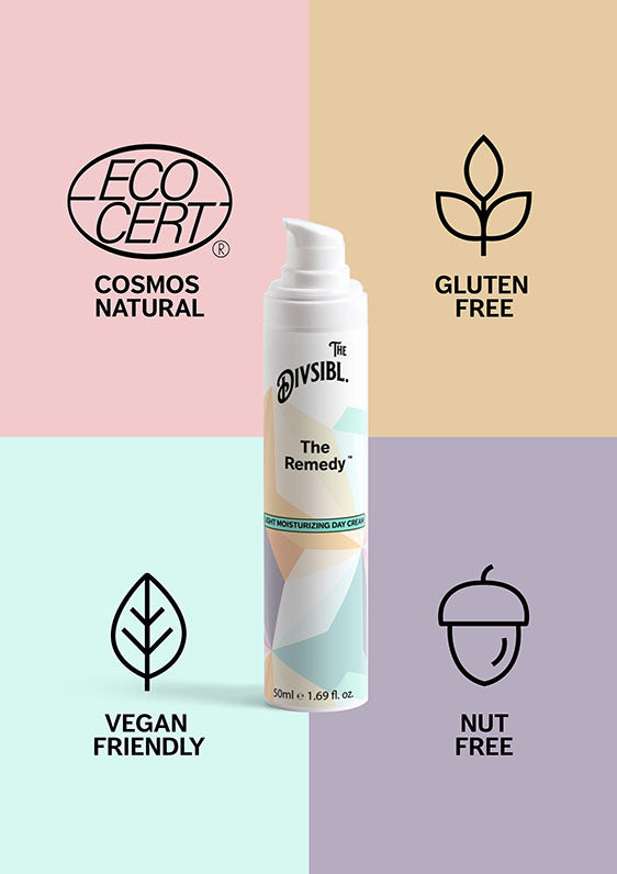 The Remedy - Light Moisturizing Day Cream - With its certifications of Nut Free, Gluten Free and Vegan Friendly