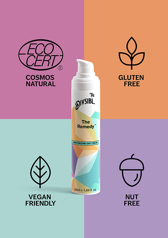 The Remedy - Moisturizing Day Cream - With its certifications of Nut Free, Gluten Free and Vegan Friendly