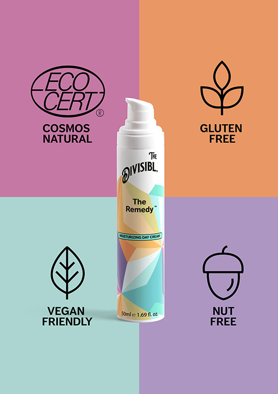 The Remedy - Moisturizing Day Cream - With its certifications of Nut Free, Gluten Free and Vegan Friendly