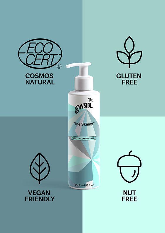The Skinny - Gentle Cleansing Milk - With its certifications of Nut Free, Gluten Free and Vegan Friendly