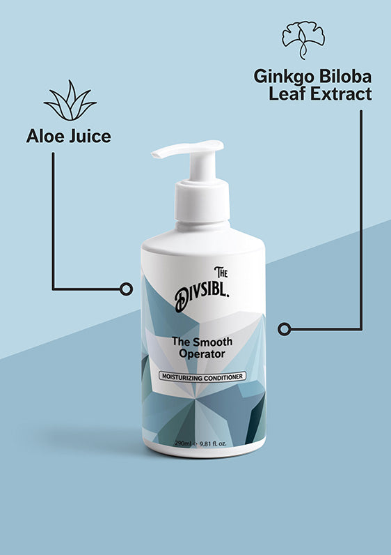 Moisturizing Conditioner | The Smooth Operator | Ingredients - Aloe Juice and Gingko Biloba Leaf Extract