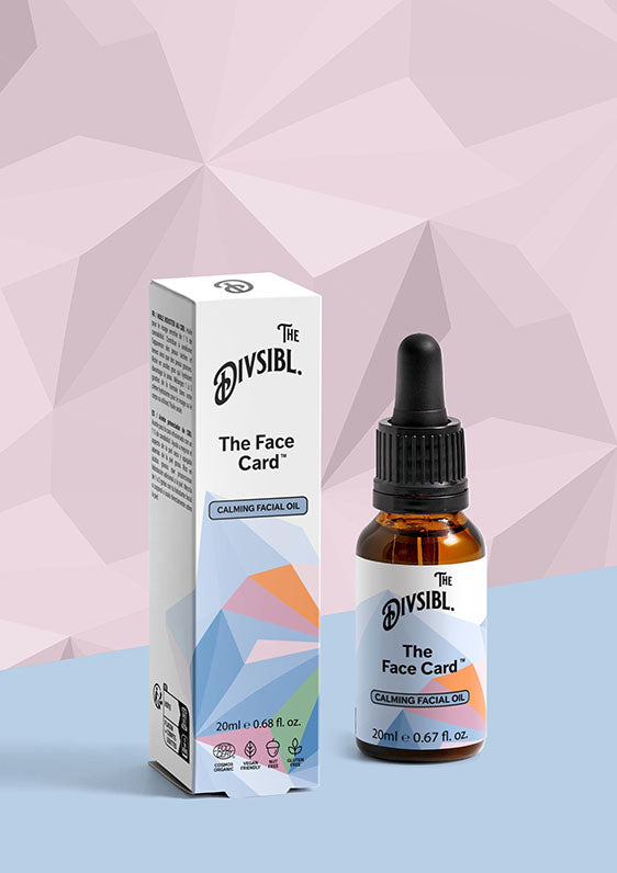 The Face Card - Calming Facial Oil Calms and controls sebum
